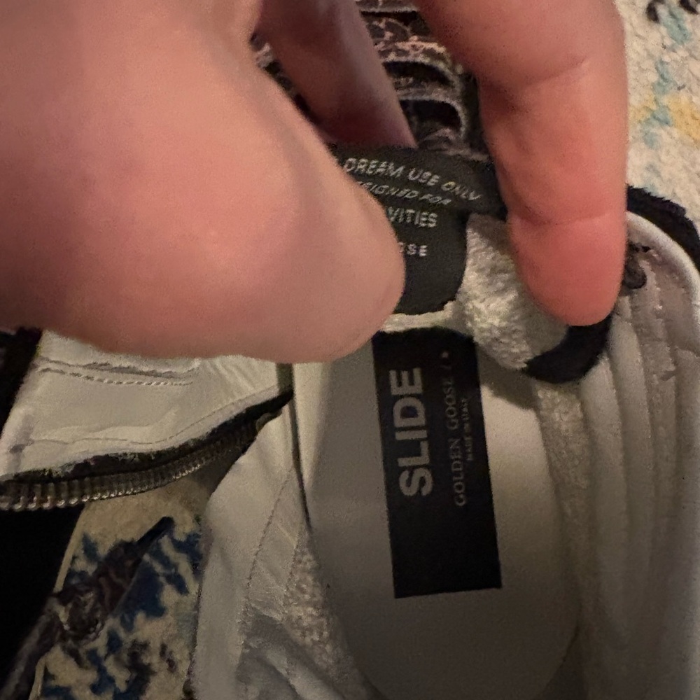 Golden Goose Suede Slide Classic Size 38 Woman US 8 - Picture 11 of 14
